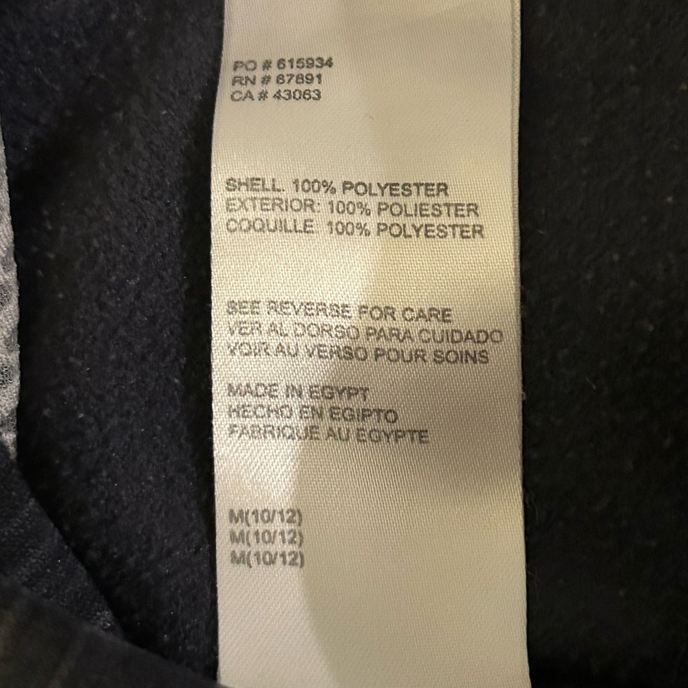 Majestic NEW YORK YANKEES boys heather black size Medium (10-12) Hoodie NYY EUC - Picture 5 of 7